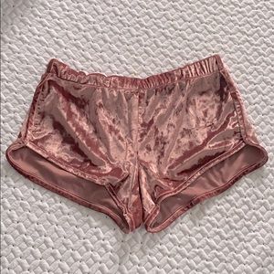 Velvet Shorts